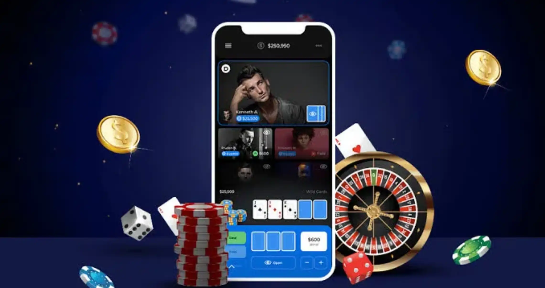Capture d'écran de l'app Coolzino Casino